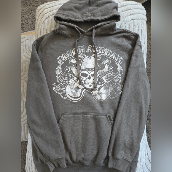 Tultex Other - Jason Aldean Graphic Concert Hoodie Unisex Medium EUC